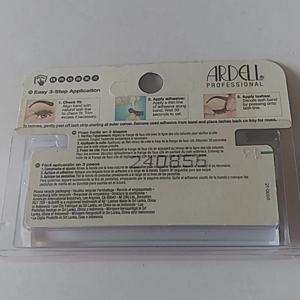 ARDELL COLOR IMPACT LASHES WINE COLOR